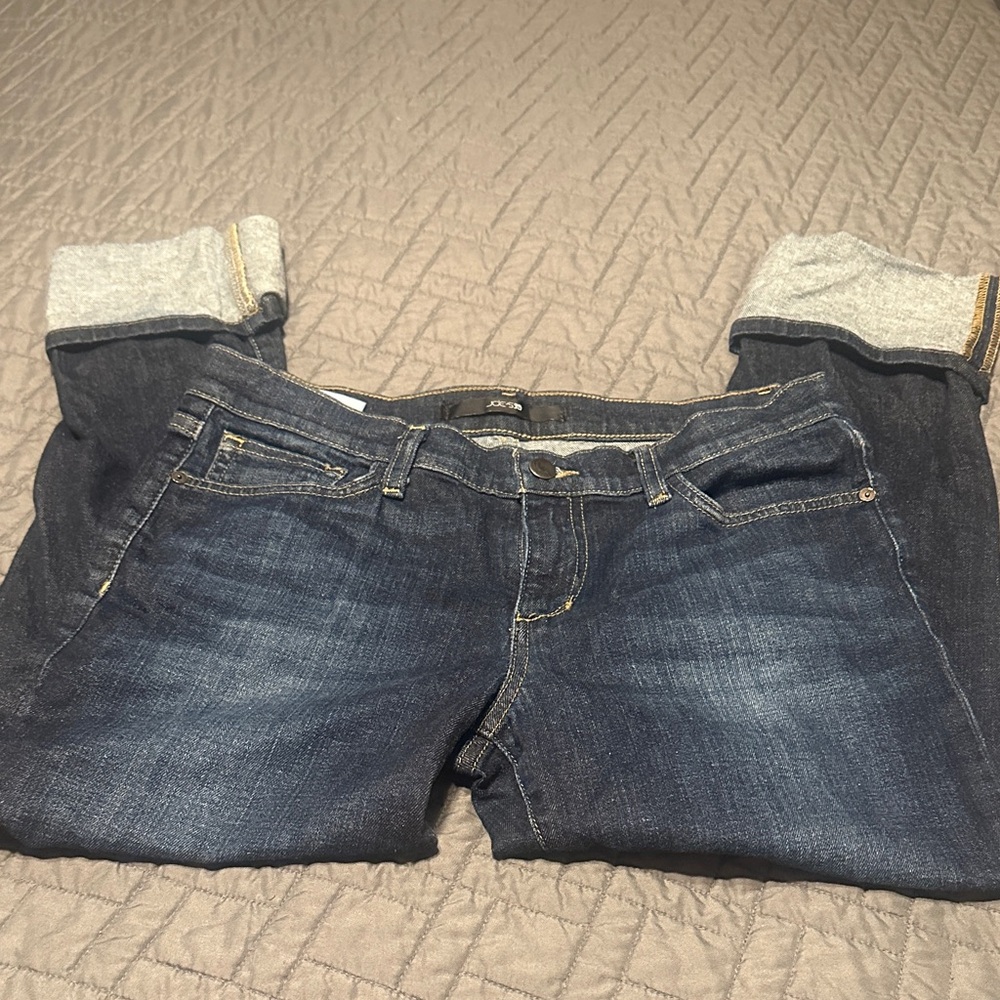 Joe’s Dark Wash Cuffed Women’s Jeans